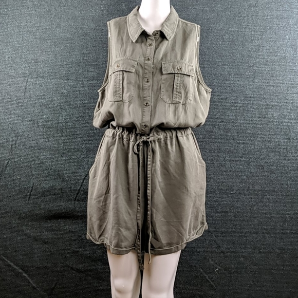 Universal Thread Pants - Universal Thread Olive Green Romper